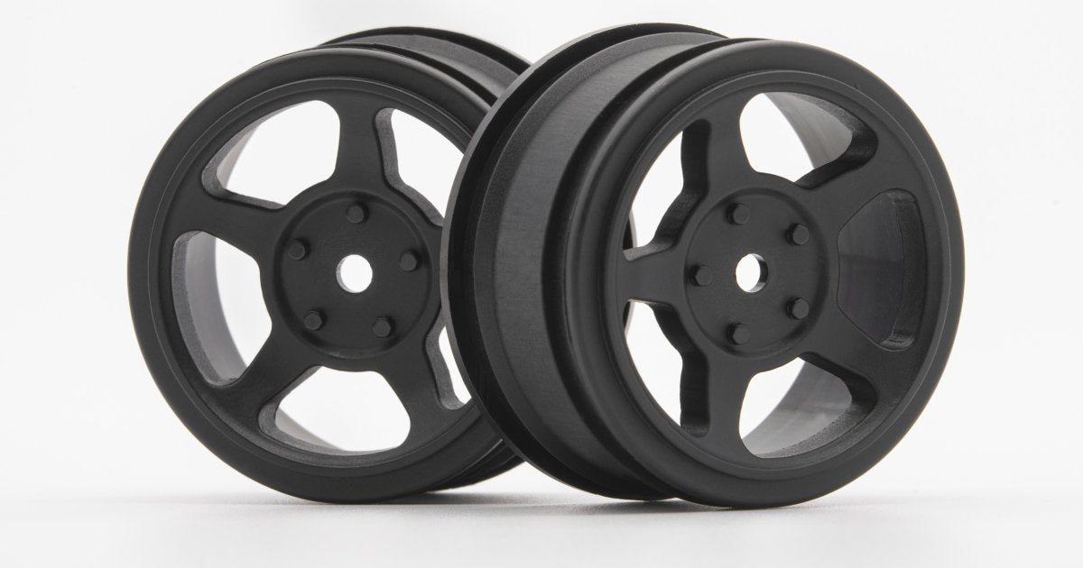 Vintage TA2 26mm Black 0mm Offset (2pcs) - Model HPI160336 - HPI Racing