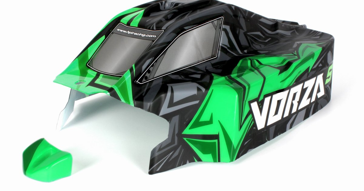 Vorza Buggy VB-2 Flux Buggy Painted Body (Green) - Model HPI160416 - HPI Racing