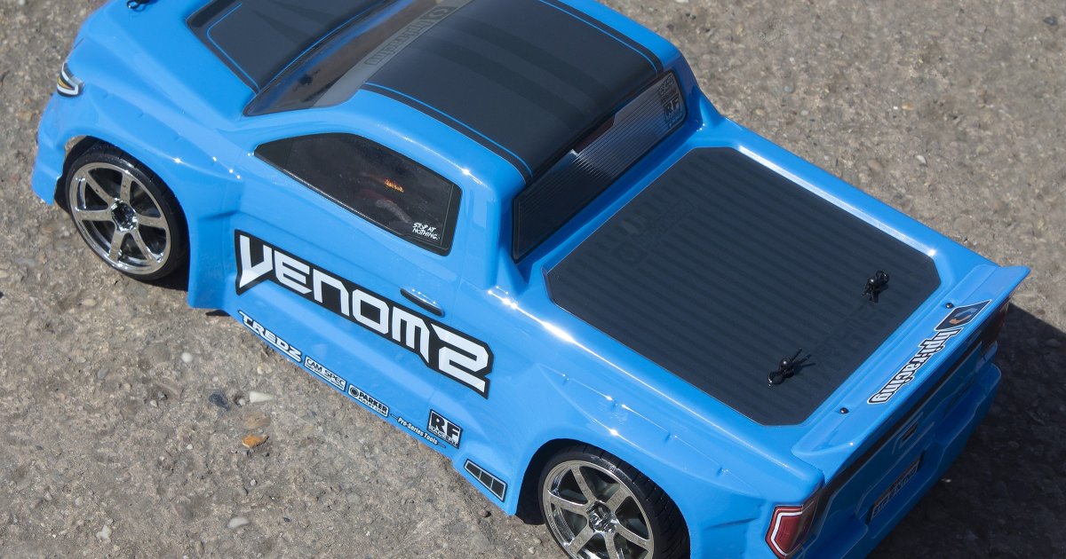 Venom 2 T-10 Clear Body (200mm/WB255mm) - Model HPI160444 - HPI Racing