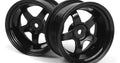 Work Meister S1 Wheel Black 26mm (6mm OS/2pcs) - Model HPI160525 - HPI Racing