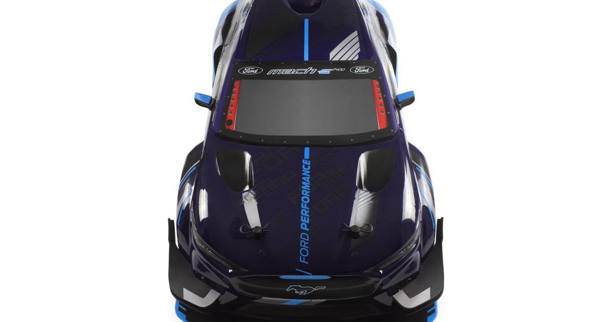 Ford Mustang Mach-e 1400 Blue Painted Body, 200mm, Sport 3 - Model HPI160561 - HPI Racing