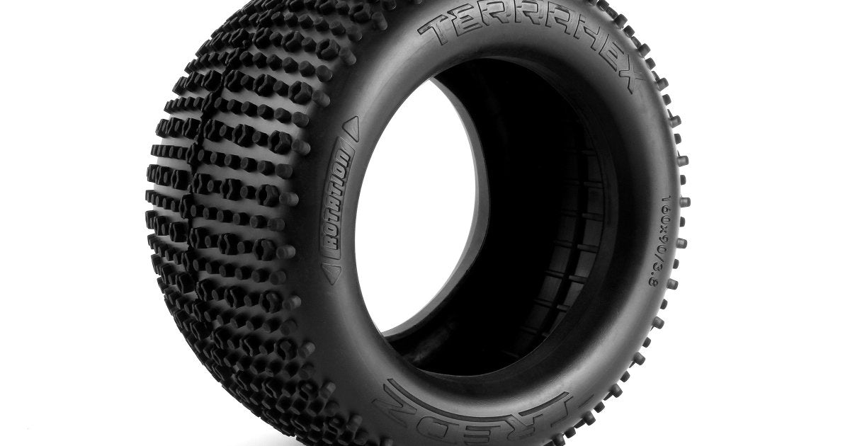 Tredz TerraHex Tire Heavy Duty 160x90/3.8in (2pcs) - Model HPI160584 - HPI Racing
