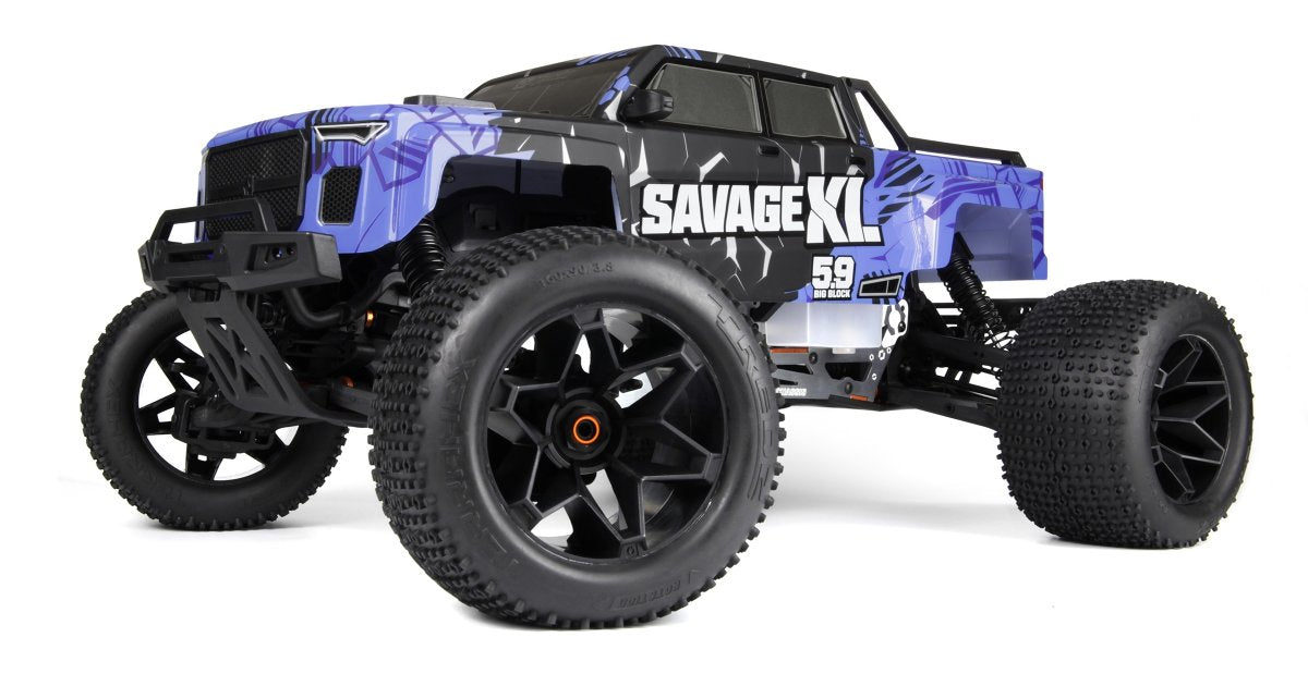 Savage XL 5.9 GTXL-6 - Blue - Model HPI160586 - HPI Racing