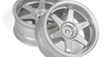 TE37 Wheel 26mm Matte Chrome (6mm Offset) - Model HPI160753 - HPI Racing