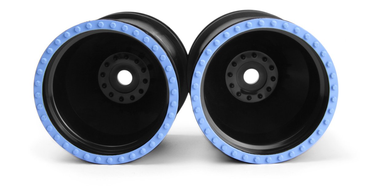 Monster King Wheel, Black, 56/2.2 (2pcs) - Model HPI160769 - HPI Racing