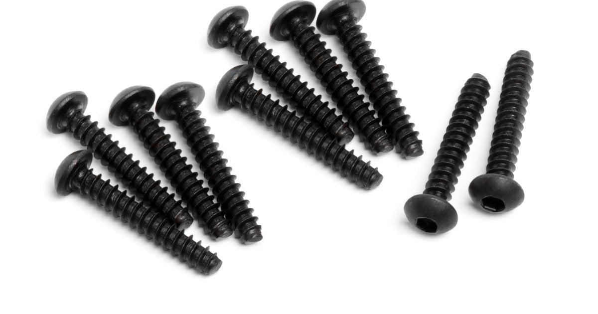 TP. Button Head Screw, M3x20mm (Hex Socket/10pcs) - Model HPI160774 - HPI Racing