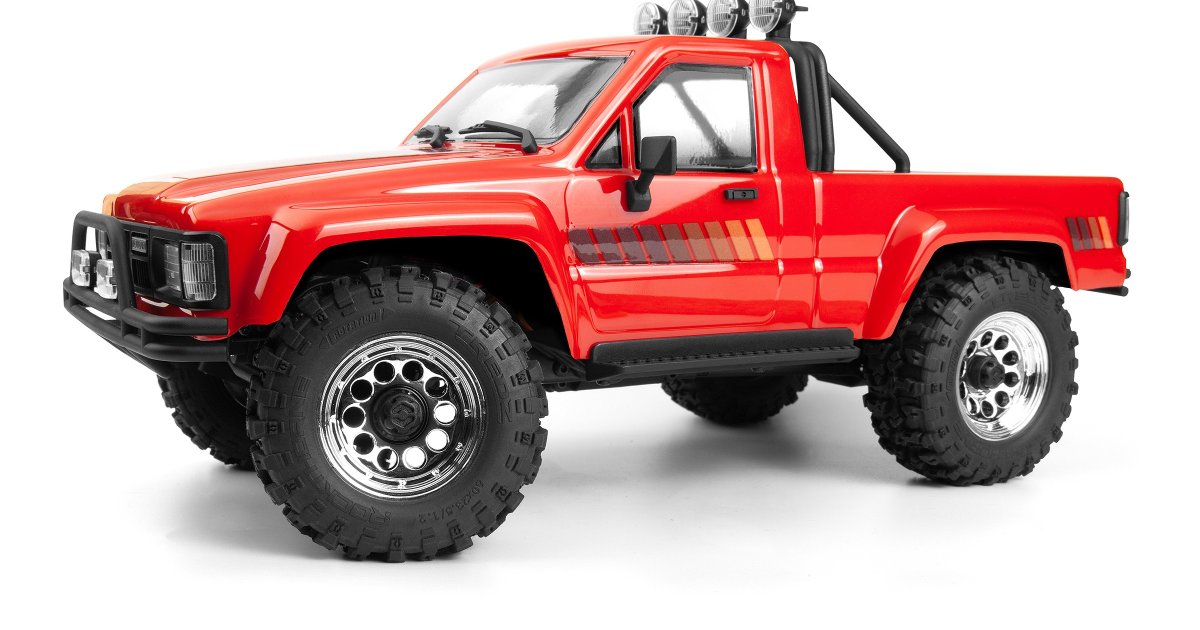 Venture18 Flux 1985 Toyota Hilux SR5, Brushless, Red - Model HPI160803 - HPI Racing