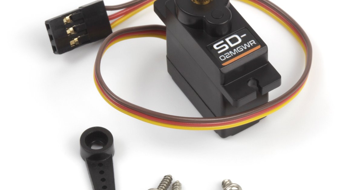 HPI SD-02MGWR Micro Servo(6.0V/1.5kg/Metal Geared) for Venture18 - Model HPI160860 - HPI Racing