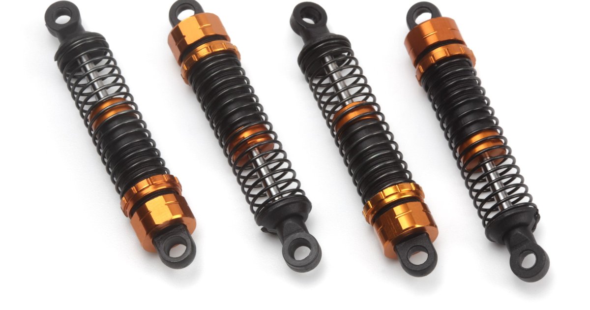 Oil-Filled Shock Set V2 (Assembled/4pcs) - Model HPI160864 - HPI Racing