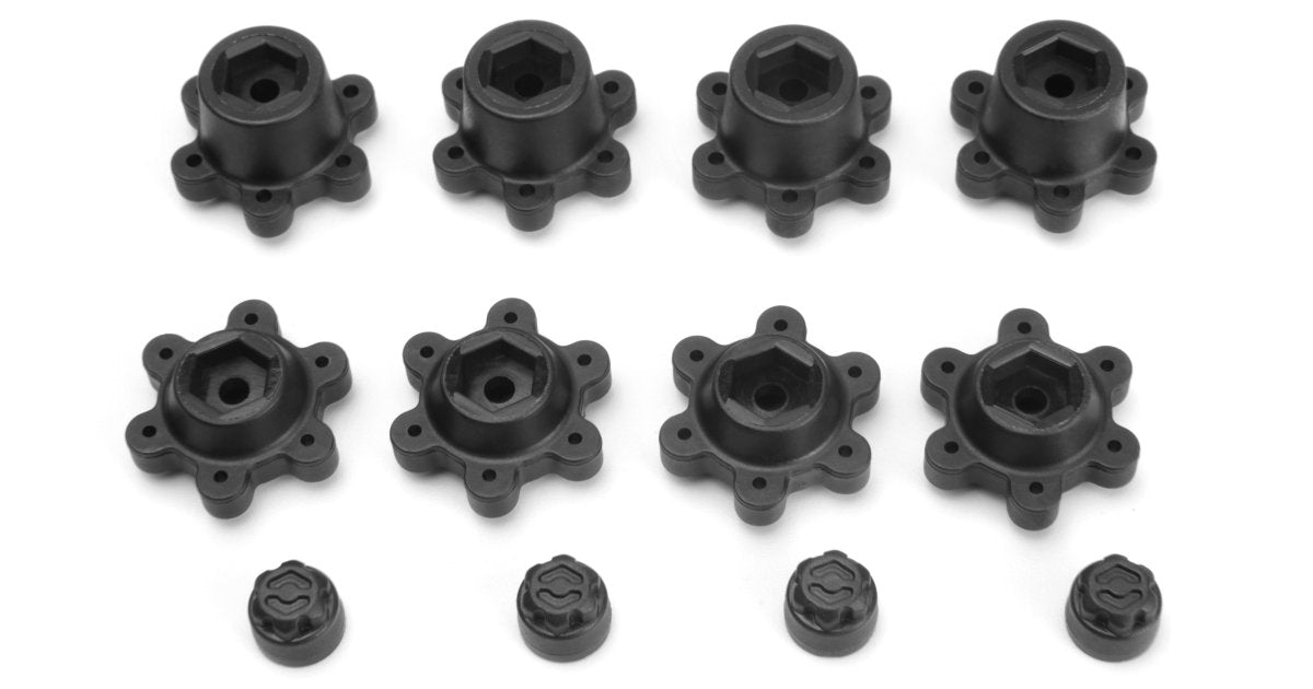 MT Hex Hub Set for Mini King Flux Big Kahuna Bronco 4400 - Model HPI160882 - HPI Racing