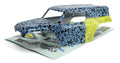 Ford Bronco 4400 Painted Body - Big Kahuna for Mini King Flux Big Kahuna Bronco 4400 - Model HPI160889 - HPI Racing