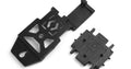Chassis Brace and Skid Plate Set, Fits Venture18 CC - Model HPI161111 - HPI Racing
