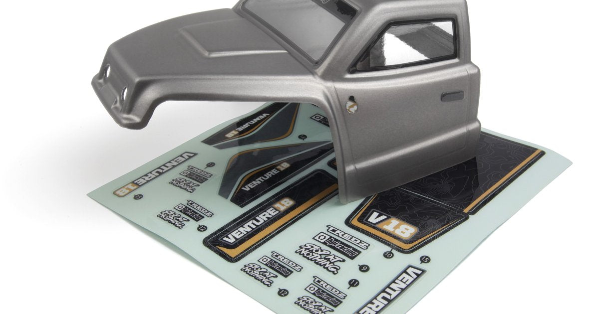 Venture18 CC Ridgeline Painted Body - Gunmetal - Model HPI161121 - HPI Racing