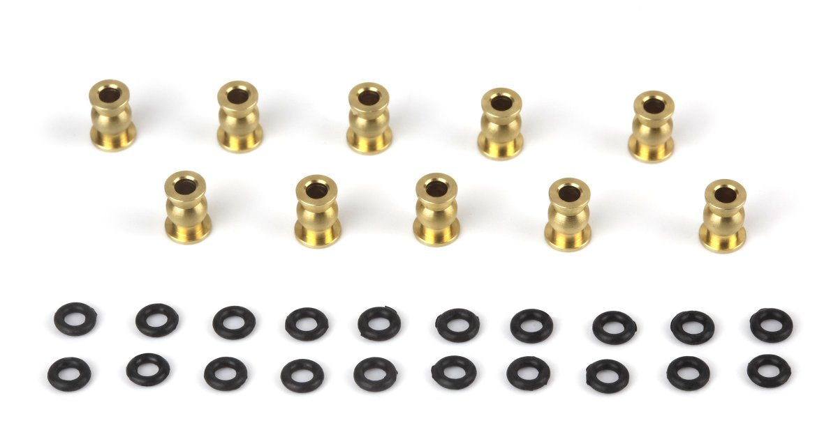 Pivot Ball 4.5x6mm (Brass/10pcs) - Model HPI161132 - HPI Racing