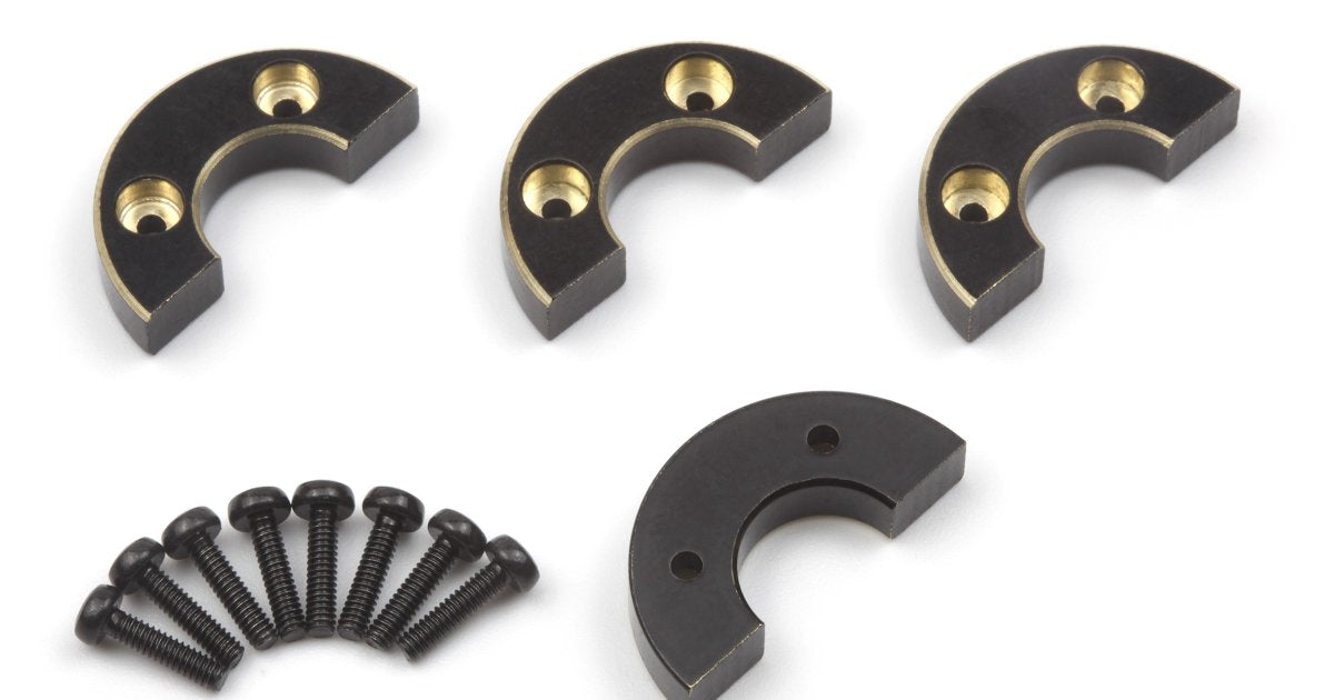Steering Block Weight Set (Brass / 4pcs), for Venture18 - Model HPI161152 - HPI Racing