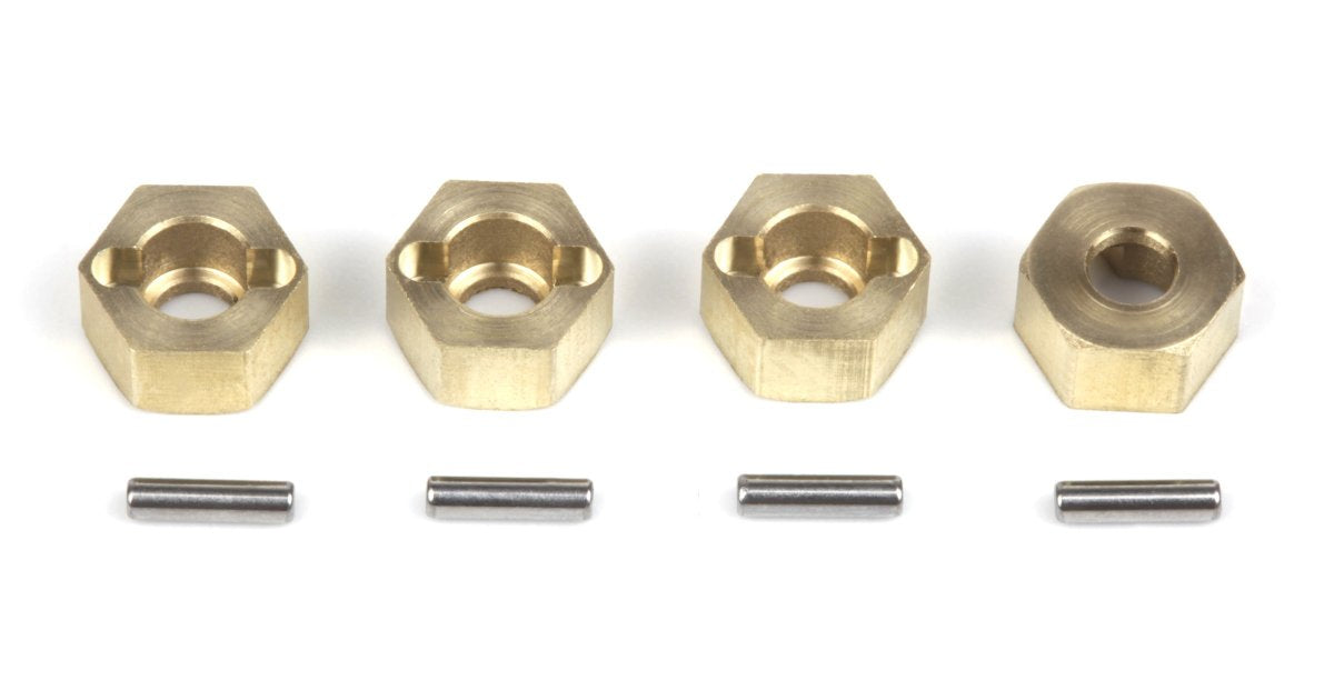 7mm Hex Hub Set (Brass / 4pcs) for Venture18 - Model HPI161153 - HPI Racing