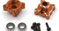 Aluminum Rear Hub Set (Orange / 2pcs), for Venture18 - Model HPI161154 - HPI Racing