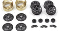 CS-8 Steel Beadlock Wheel 1.2in (Black / 4pcs), for Venture18 - Model HPI161162 - HPI Racing
