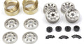 CS-8 Steel Beadlock Wheel 1.2in (Silver / 4pcs), for Venture18 - Model HPI161163 - HPI Racing