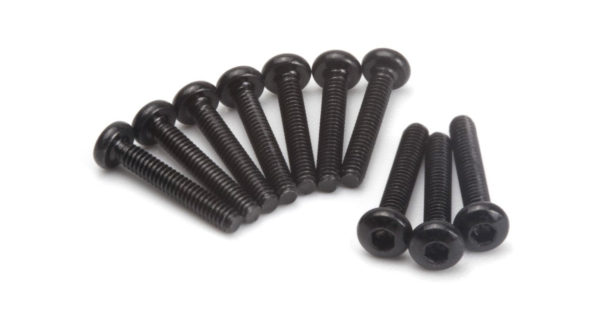 Button Head Screw M2x12mm (Hex Socket/10pcs) for Mini King Flux Big Kahuna Bronco 4400 - Model HPI161183 - HPI Racing
