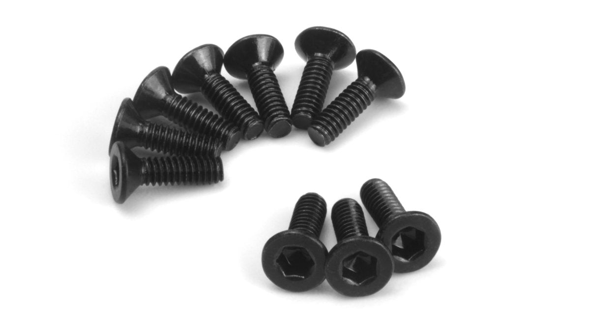 Flat Head Screw M1.7x6mm (Hex Socket/10pcs) - Model HPI161186 - HPI Racing