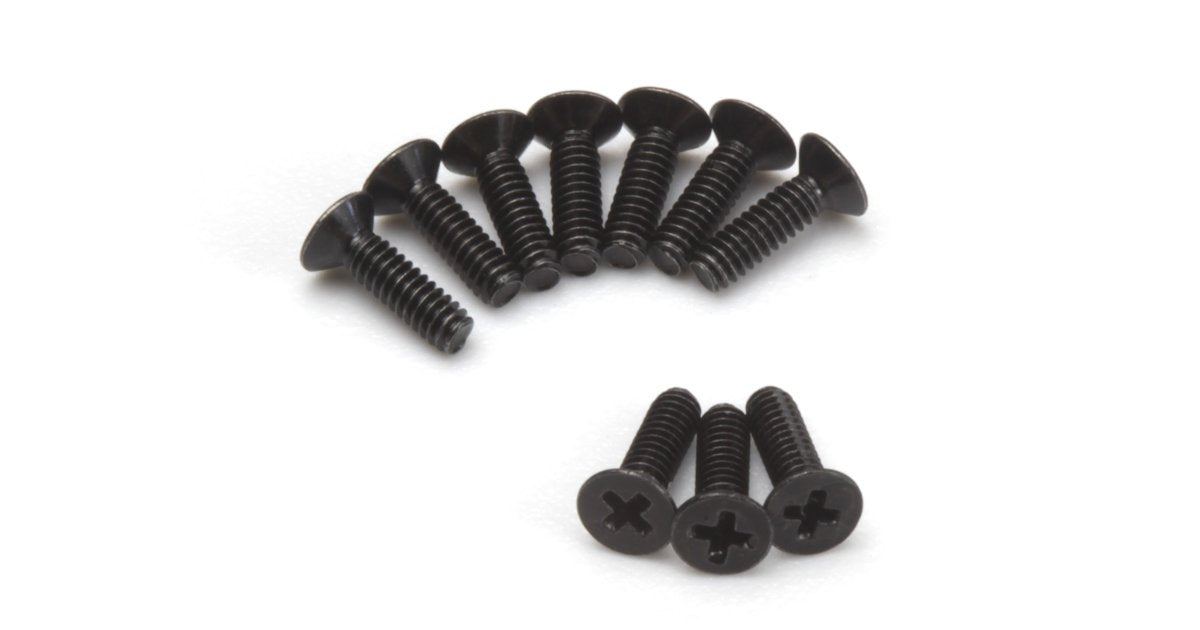 Flat Head Screw M1.4x5mm (10pcs) for Mini King Flux Big Kahuna Bronco 4400 - Model HPI161220 - HPI Racing
