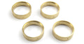 Wheel Weight Set 1.3in (Brass / 4pcs), Fits Venture18 CC - Model HPI161236 - HPI Racing