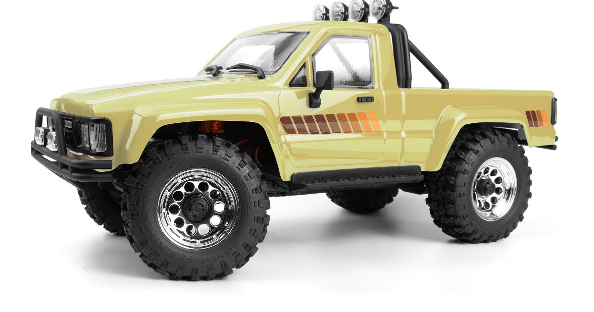 Venture18 Flux 1985 Toyota Hilux SR5 - Creme (T) - Model HPI161255 - HPI Racing