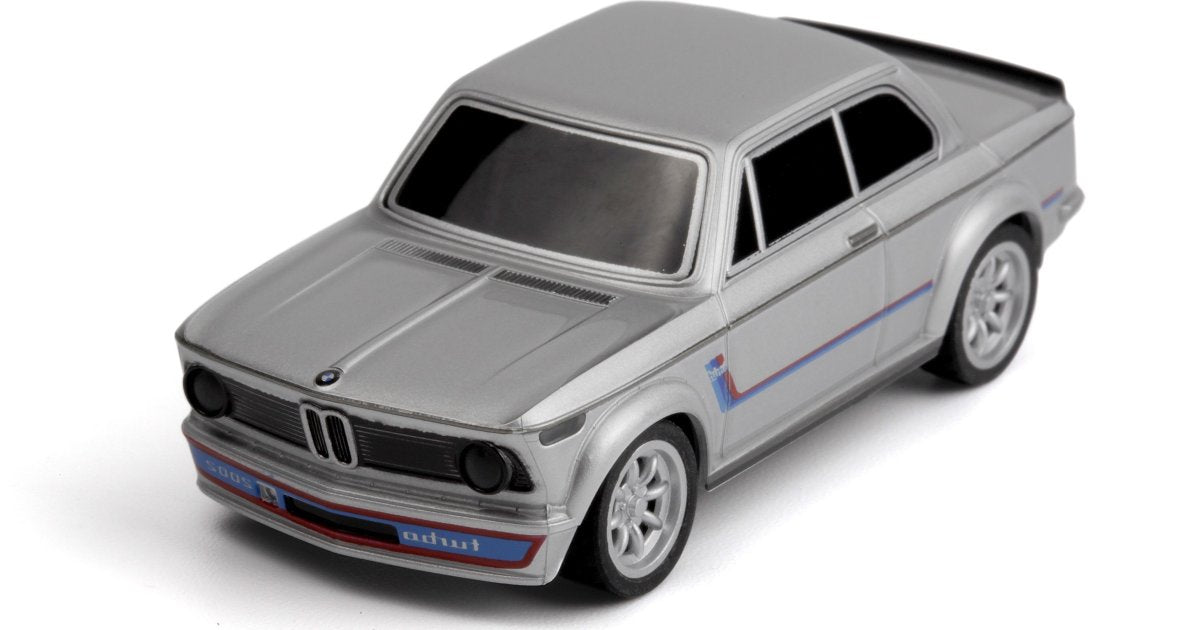 nano-TTR BMW 2002 Turbo - Silver - Car Only - Model HPI161403 - HPI Racing