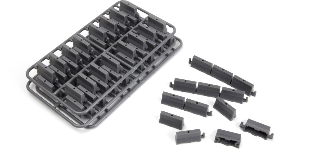 nano-TTR Jersy Barrier Set - Model HPI161410 - HPI Racing