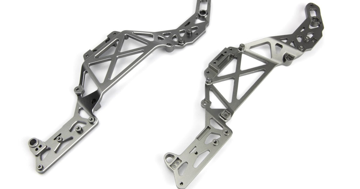 Aluminum Chassis Set (Gunmetal) - Model HPI161419 - HPI Racing