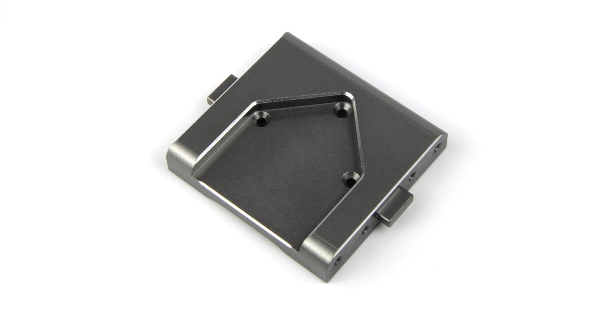 Aluminum Center Skid Plate (Gunmetal) - Model HPI161421 - HPI Racing
