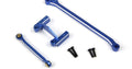 Aluminum Servo Mount & Steering Link (Blue) - Model HPI161423 - HPI Racing