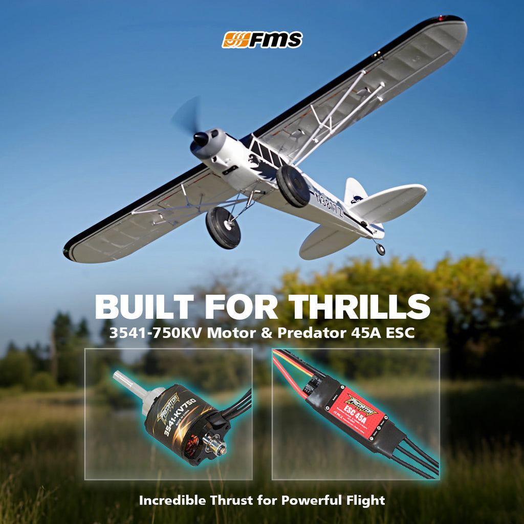 FMS 1700mm PA-18 Super Cub V2 RTF / PNP