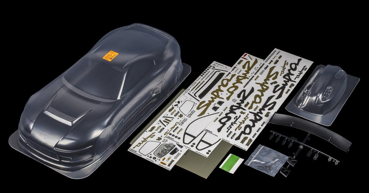 Toyota Supra Aero Body (200mm) Clear - Model HPI17539 - HPI Racing