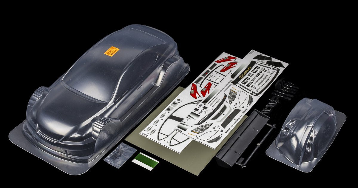 Lexus IS F Racing Concept Clear Body (200mm) - Model HPI17542 - HPI Racing