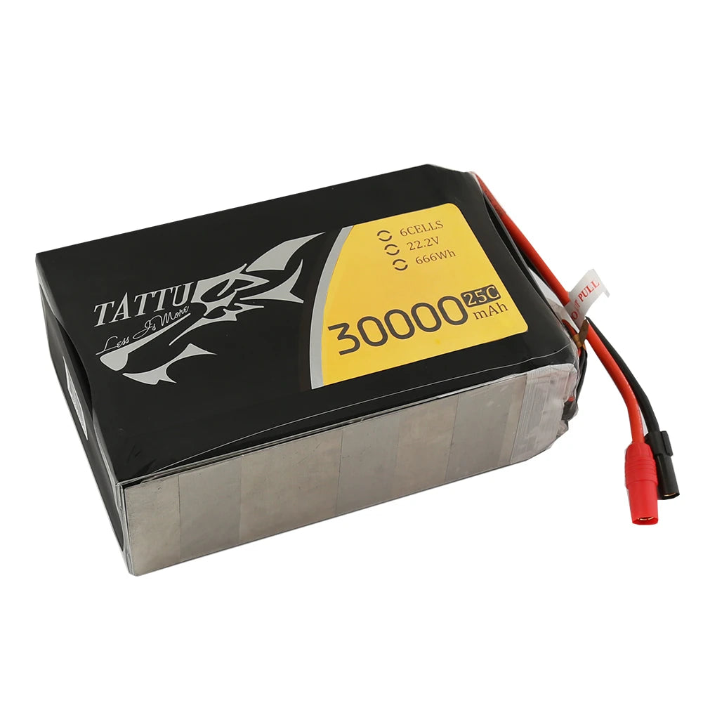 Tattu 30000mAh 6S 25C 22.2V Lipo Battery | AS150+XT150 | UAV Classic
