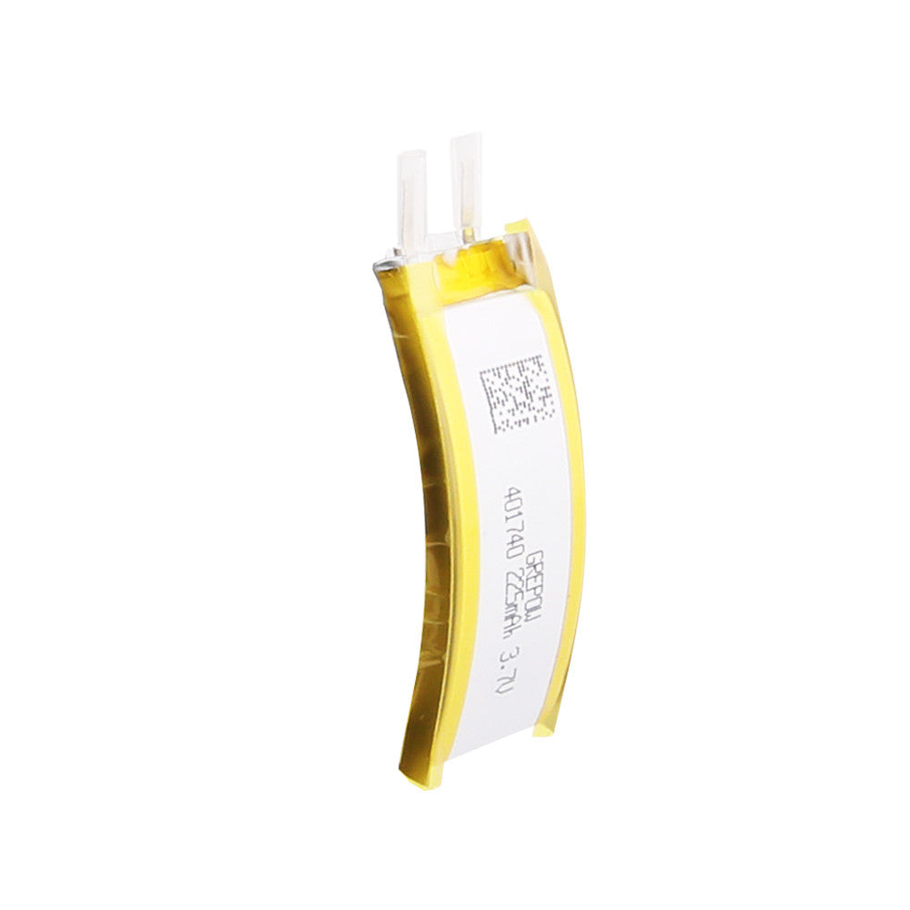 Grepow 3.7V 225mAh Curve LiPo Shaped Battery 4017040