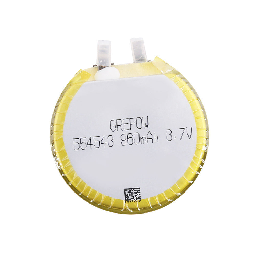 Grepow 3.7V 960mAh LiPo Round Shaped Battery 5545043