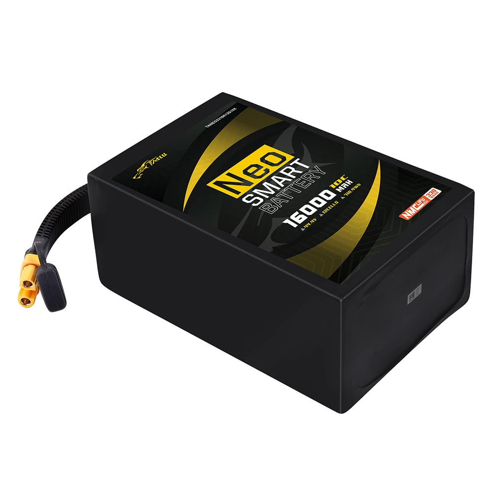 Tattu 16000mAh 12S 10C 44.4V Smart Lipo Battery | AS150U-F Plug | NEO Compact