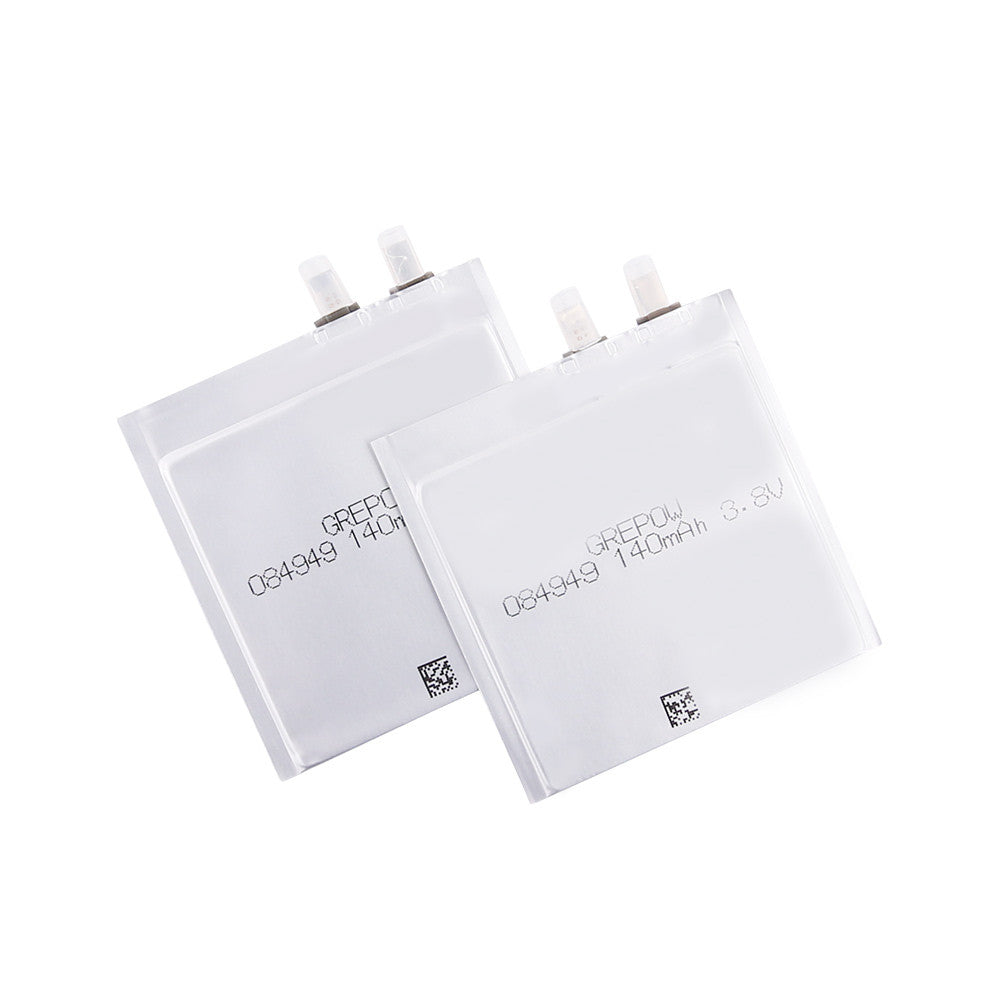 Grepow 3.8V 140mAh LiPo Rectangle Shaped Battery 0849049