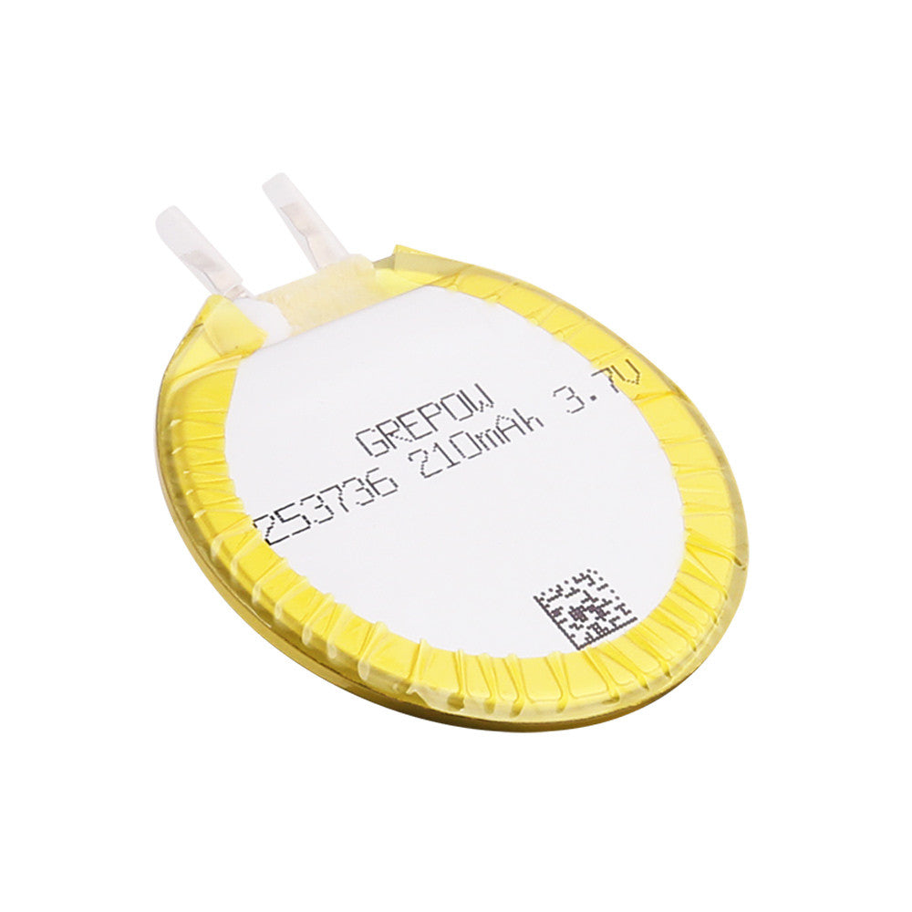 Grepow 3.7V 210mAh 1S LiPo Round Shaped Battery 2537036