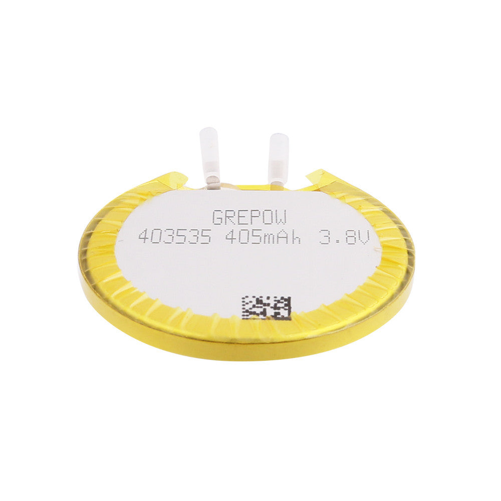 Grepow 3.8V 405mAh LiPo Round Shaped Battery 4035035