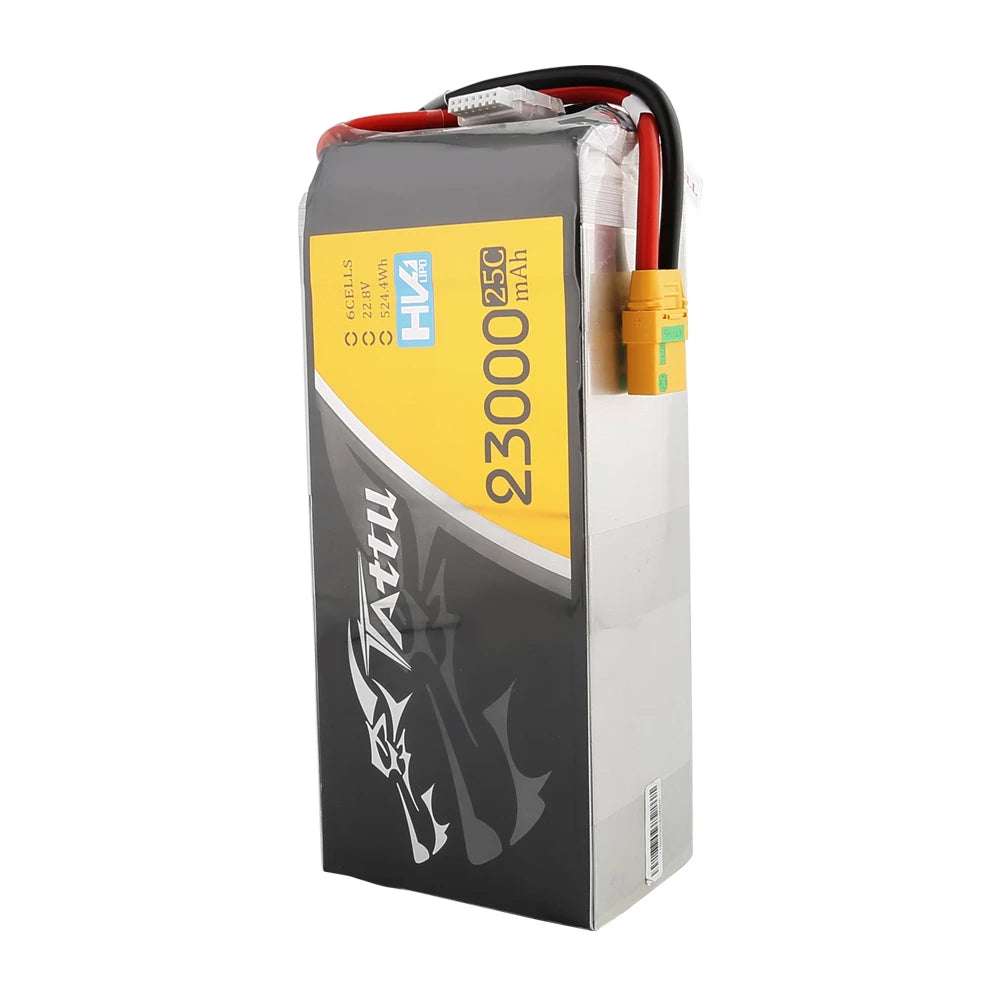 Tattu 23000mAh 6S 25C 22.8V(HV) Lipo Battery | XT90-S Plug | UAV Classic