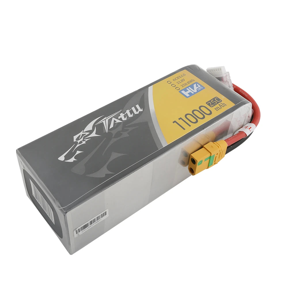 Tattu 11000mAh 6S 25C 22.8V(HV) Lipo Battery | XT90-S Plug | UAV Classic