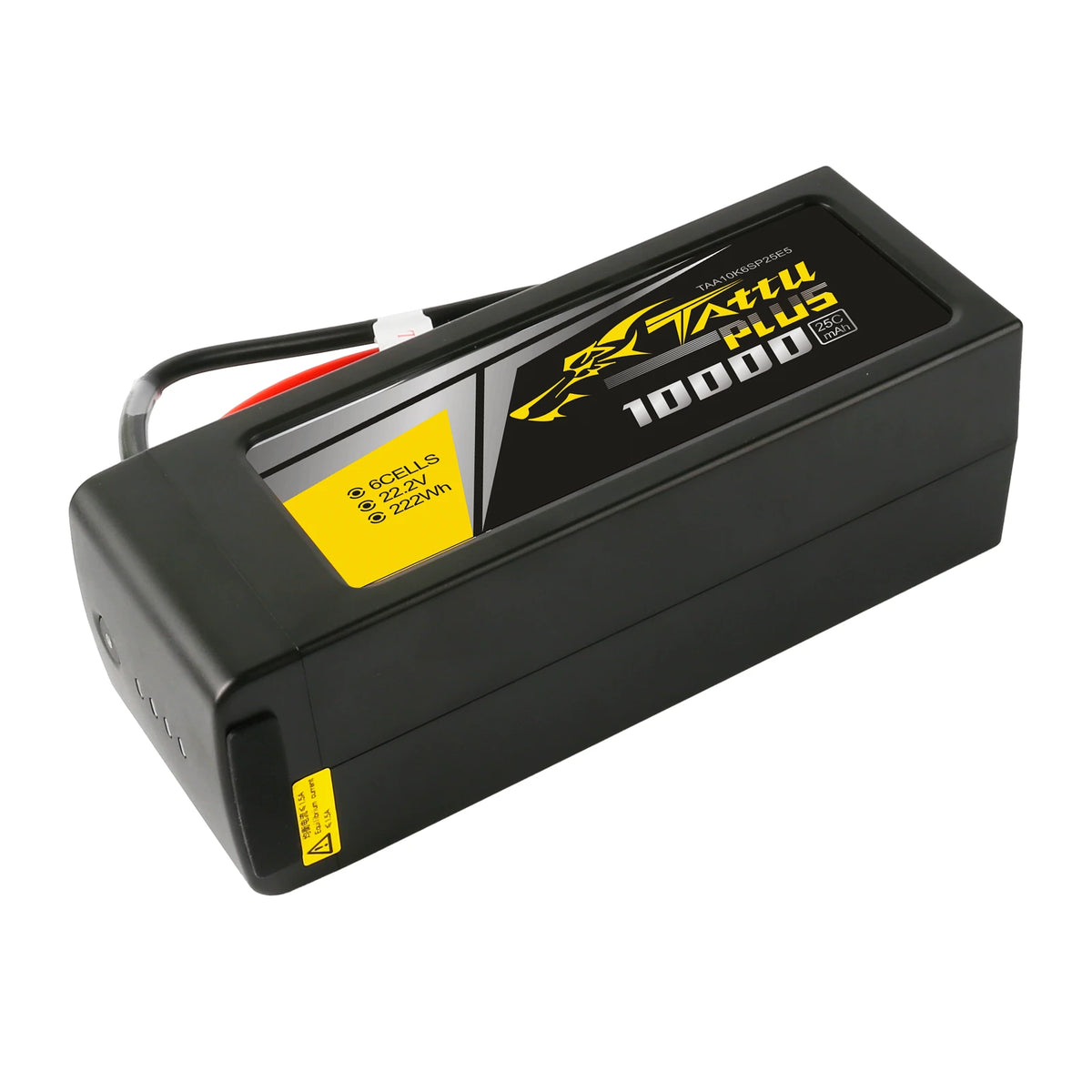 Tattu 10000mAh 6S 25C 22.2V Smart Lipo Battery | EC5 Plug | Tattu Plus (New Version)