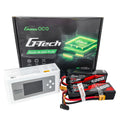 Gens ace 5000mAh 3S 60C Lipo ×2 + iMars D300 Charger [Combo]