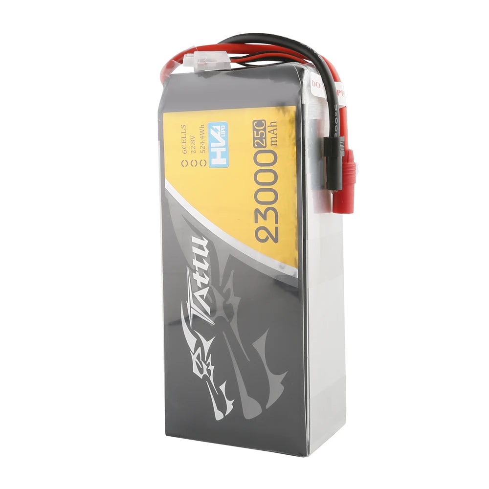 Tattu 23000mAh 6S 25C 22.8V(HV) Lipo Battery | AS150+XT150 Plug | UAV Classic