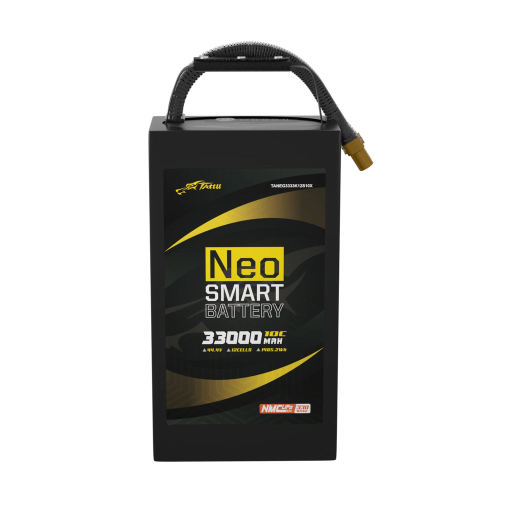 Tattu 33000mAh 12S 10C 44.4V Smart Lipo Battery | AS150U-F Plug | NEO Compact