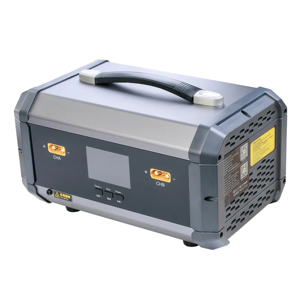 Tattu TA7200 Smart Charger | Dual Channel | 120A 9000W | 12S-14S
